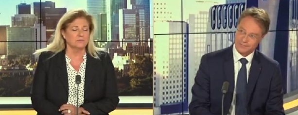 François Asselin sur le plateau de L’heure H sur BFM Business
