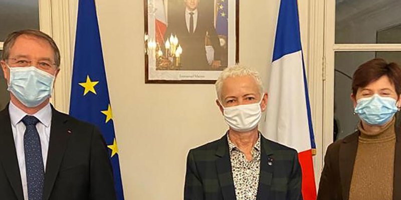 Inclusion : François Asselin rencontre la ministre déléguée auprès de la ministre du Travail, Brigitte Klinkert