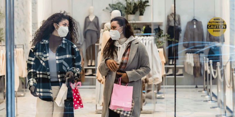 Pass sanitaire dans les centres commerciaux