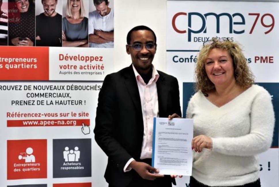 La CPME 79 et l’APEE signe un partenariat pour soutenir les entrepreneurs des quartiers prioritaires
