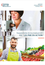 La CPME publie son rapport développement durable 2020