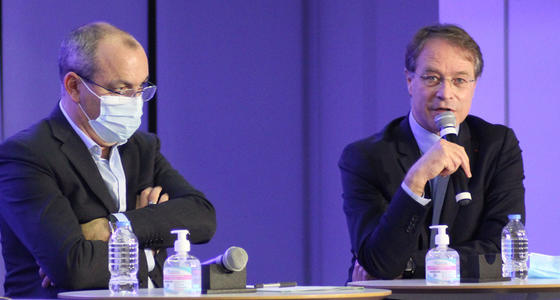 François Asselin grand témoin de la convention Les Républicains sur la sortie de crise, le 8 décembre
