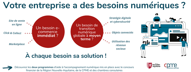 Aide à la transition numérique des TPE