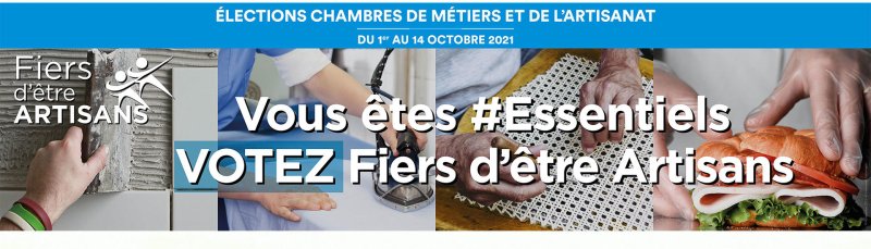 Tous engagés avec « Fiers d’être Artisans » !