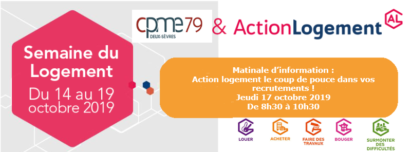 Action Logement à la rencontre des TPE-PME à la CPME 79