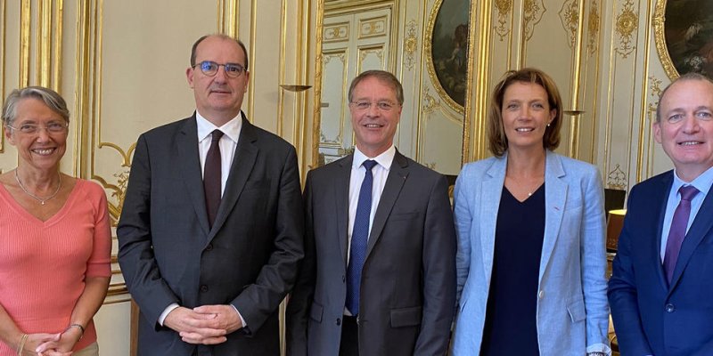 François Asselin rencontre le Premier ministre, Jean Castex