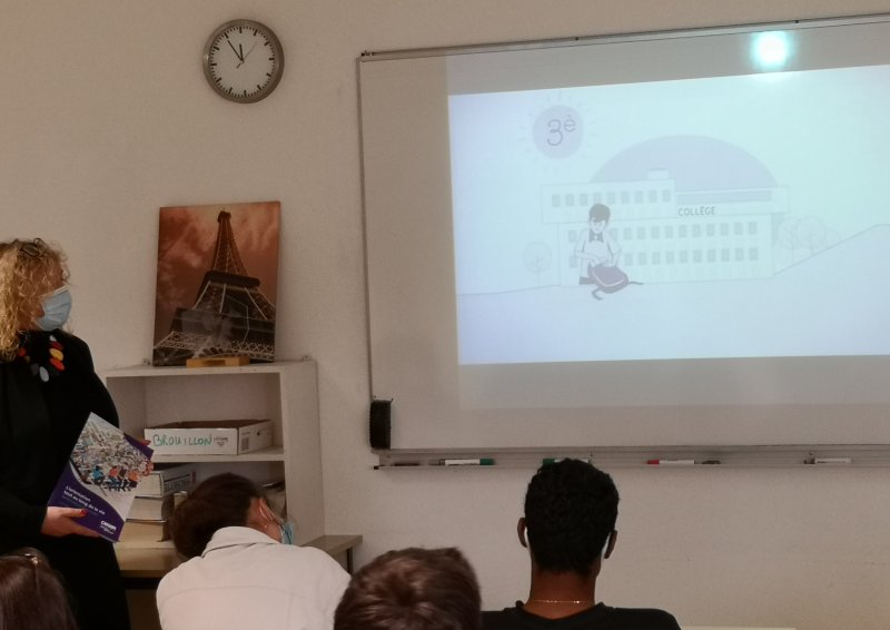 Les « non-essentiels » présentent leur métier, apportent leurs conseils aux élèves de 3ème, durant le confinement !